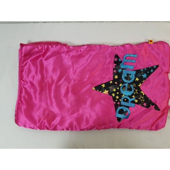 Build A Bear Sleeping Bag DREAM Stars Pink  zippered - Picture 2 of 8